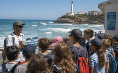 surf à biarritz