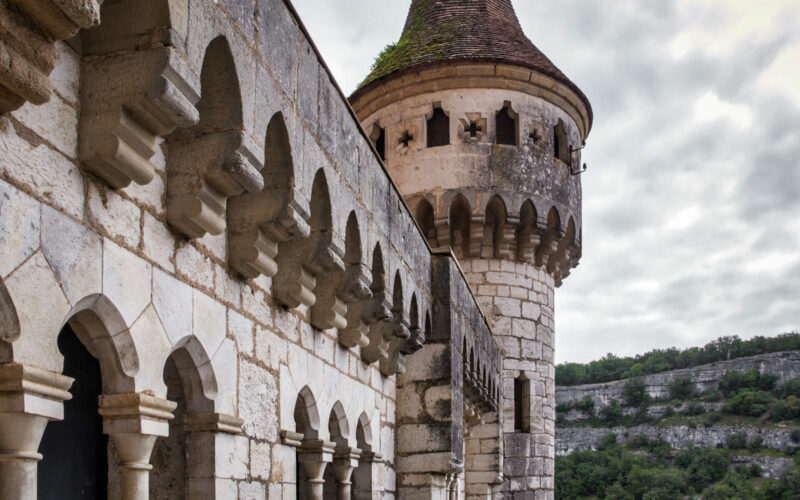 Medieval town Rocamadour in France